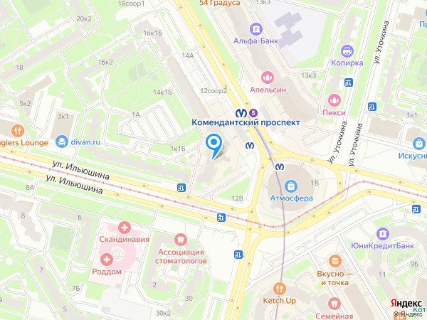 Стоматология ИНДЕНТ на карте