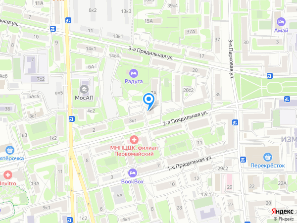 Блюбелль на карте