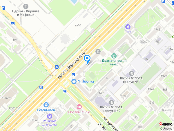 Стоматологическая клиника AVA-MAX на карте