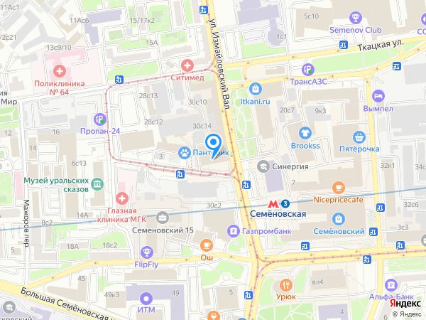 Славцентр на карте