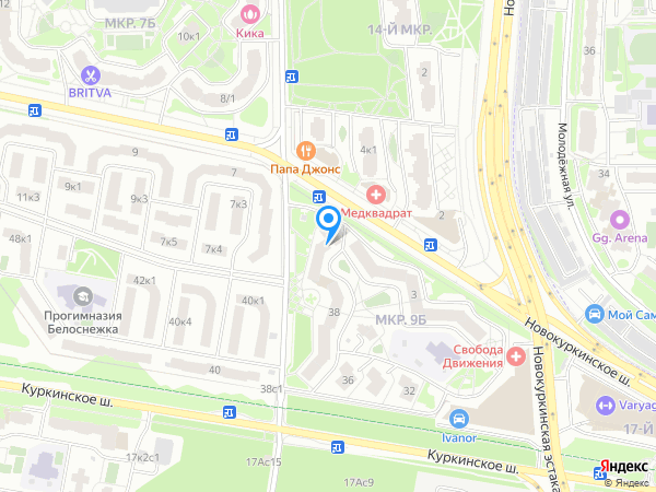 Стоматология ЭКСПОДЕНТА на карте