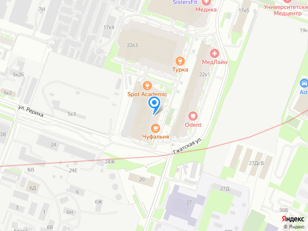 Ustylebar на карте