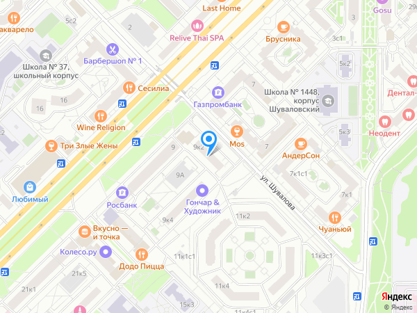 Релас Гранд на карте