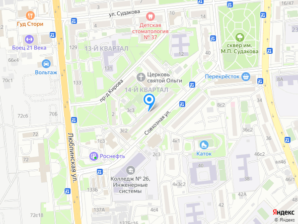 Центр Помощи  при Педикулезе "Лайс Эвей" на карте