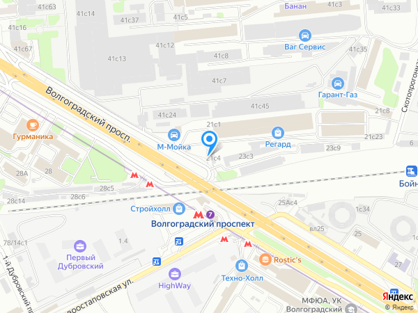 Леди Скарлетт на карте