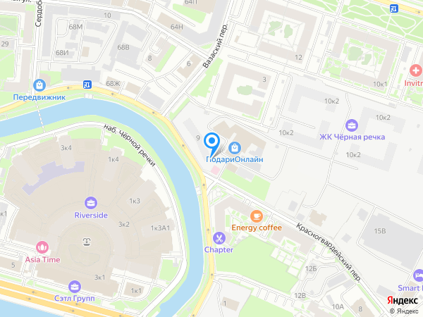 Новомедика на карте