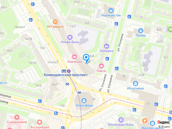 ООО "Индент СПб" на карте