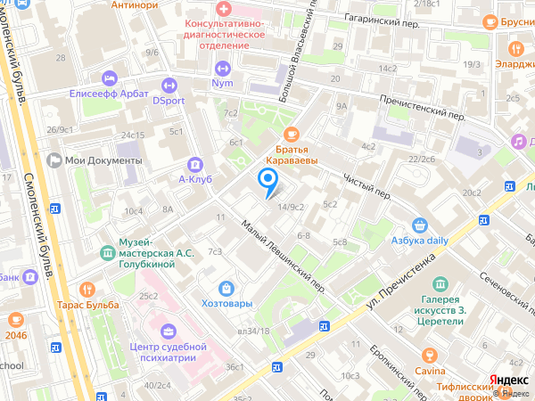 Гарро Париж на карте