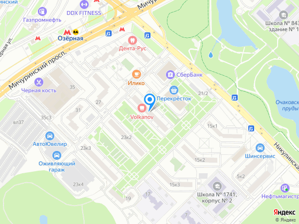 Стоматология БСК-ДЕНТ на карте