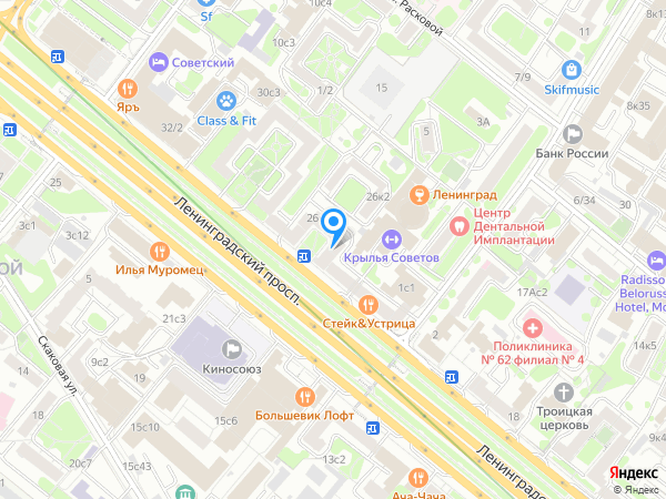 Жан Луи Давид и Guinot на карте
