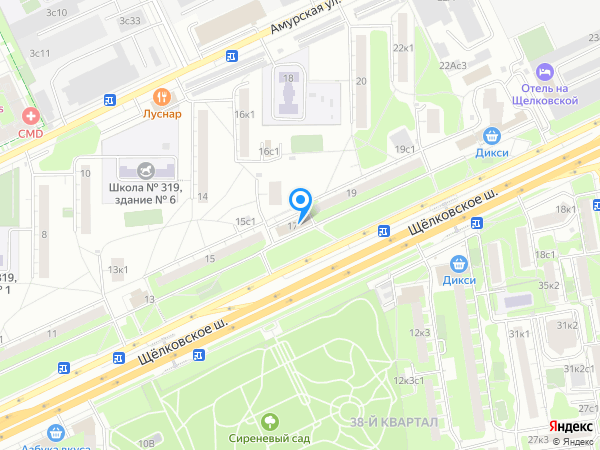 Стоматология МАСТЕРДЕНТ на карте
