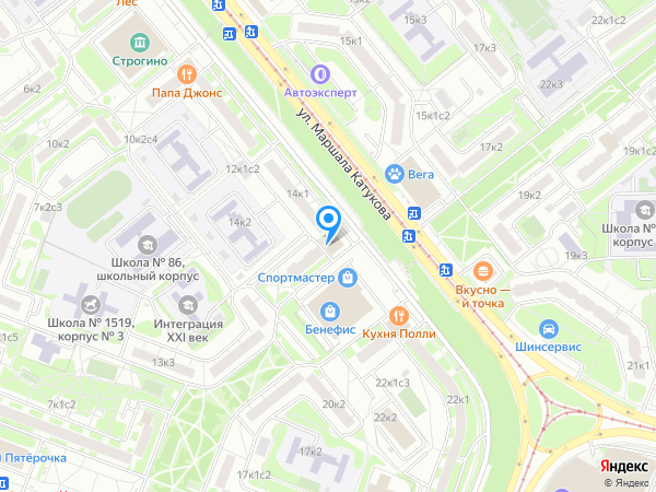 Стоматология ИРИДА на карте