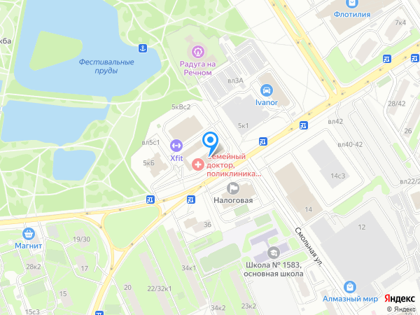 Загородный Мир на карте