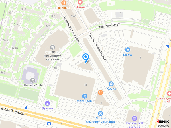 АН Ковчег на карте