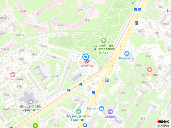 Стоматология АМОР-ДЕНТ на карте