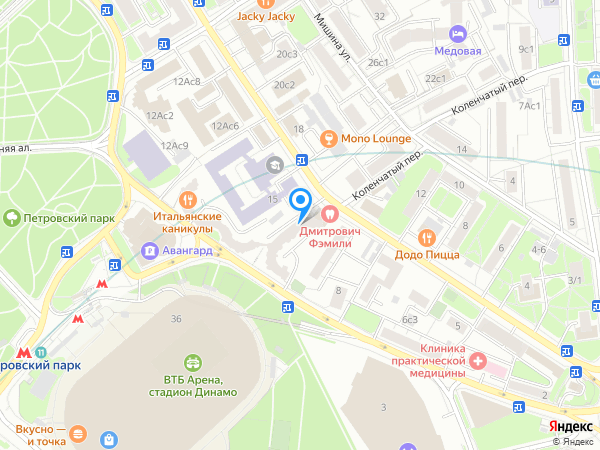 Стоматология КЛИНИКА ДОКТОРА ТЁМКИНА на карте