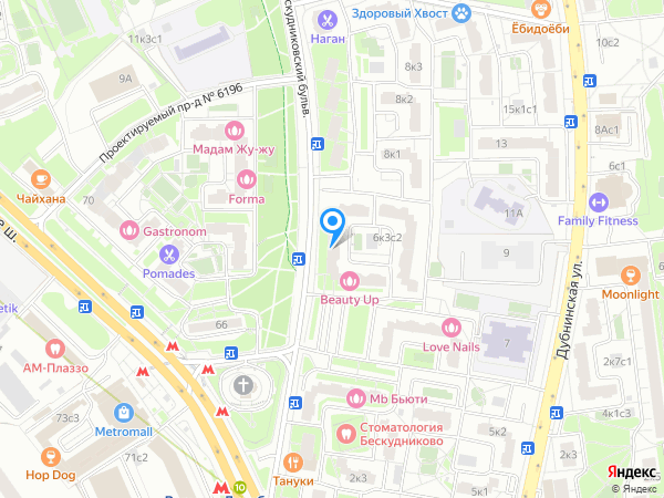 Стоматология СОВЕРШЕНСТВО на карте