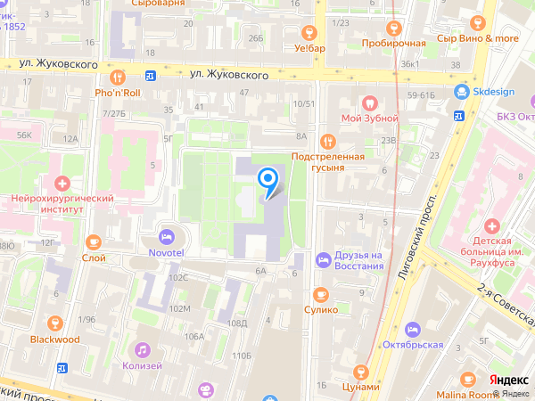 Demo на карте