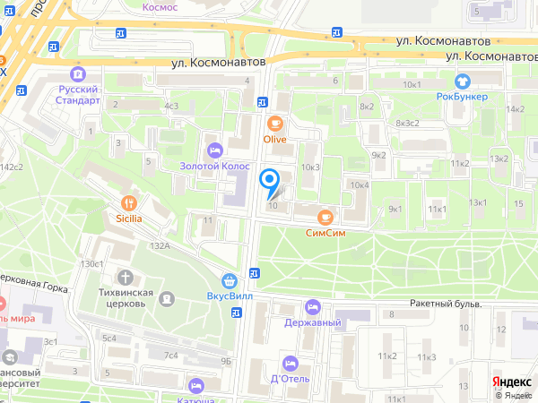 Столичный Град на карте