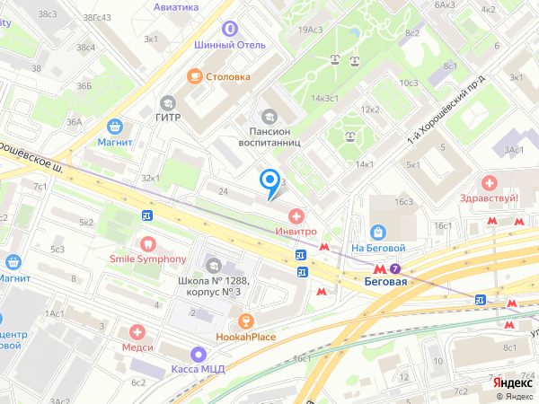 Стоматология ПРЕЗИДЕНТ на карте