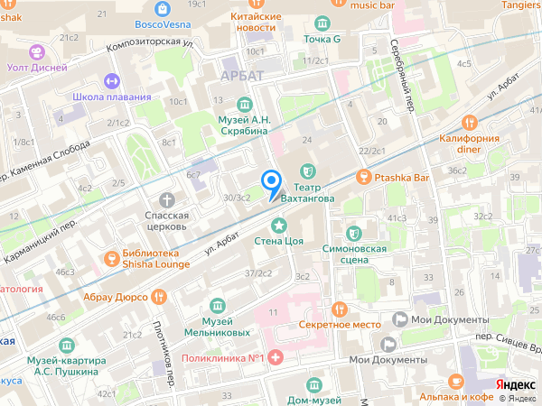 Медицинский центр МОСИТАЛМЕД на карте