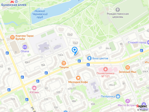 Стоматология ОНИКС на карте