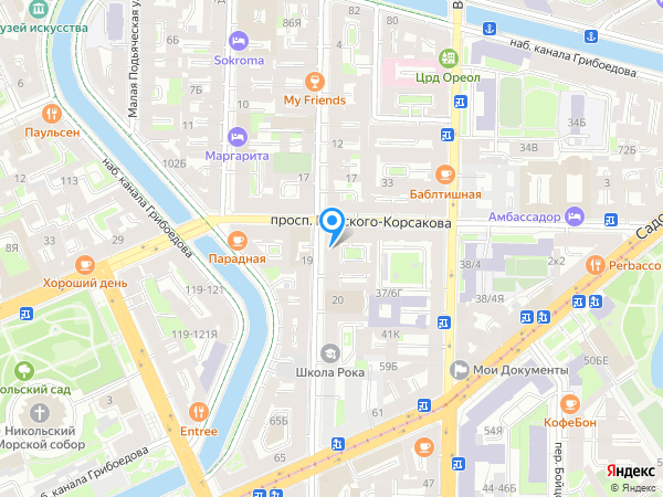 КЛИНИКА ДОКТОРА ЗАХАРОВА на карте