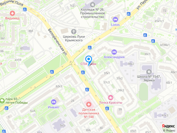 Стоматология ЭРС на карте