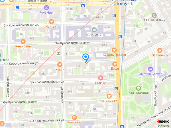Митра на карте