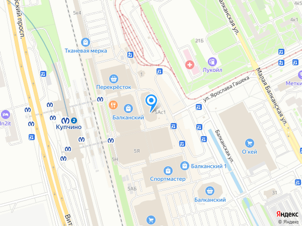 Медицинский пренатальный центр на карте