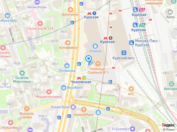 CapitalRent на карте