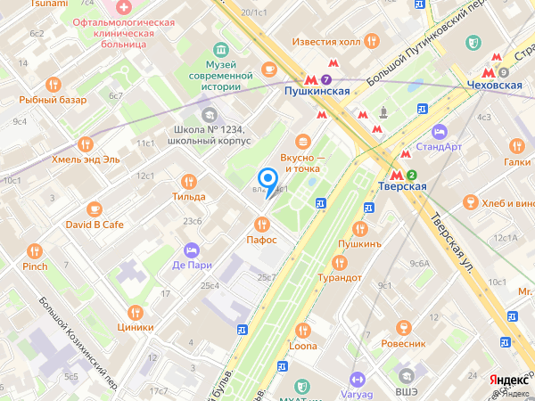 Стоматология МОСКОВСКАЯ СТУДИЯ ОРТОДОНТИИ на карте