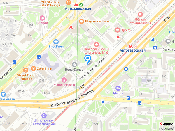 Риммарита на карте