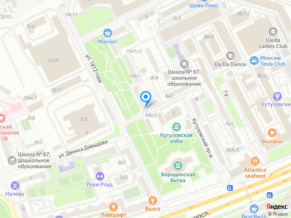 Поликлиника 12 на карте