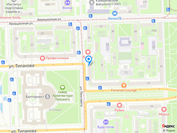 Флоренция на карте