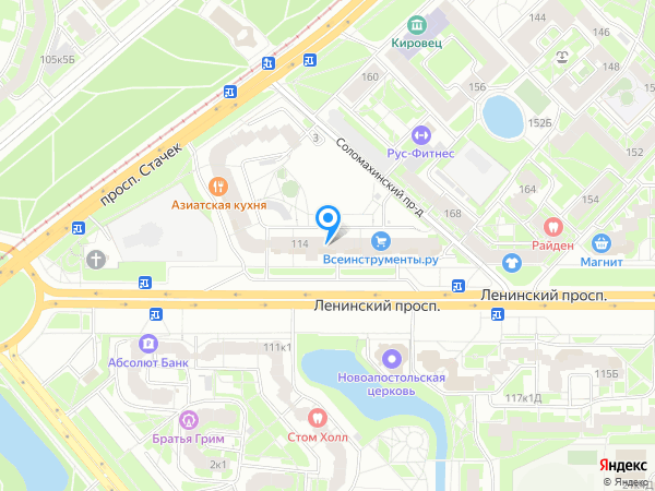 La Prima на карте