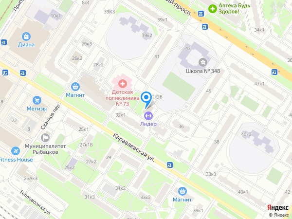 Orset на карте