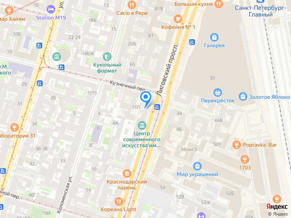 НЕДВИЖИМОСТЬ В ПЕТЕРБУРГЕ, группа компаний на карте