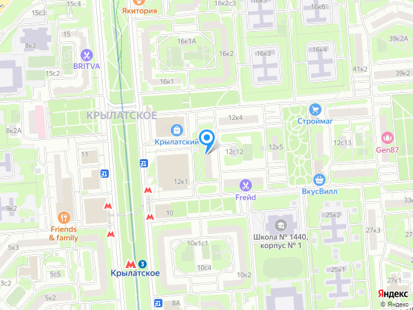 Гвенделен (женский клуб) на карте