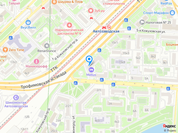 ООО Медицинская комиссия на карте