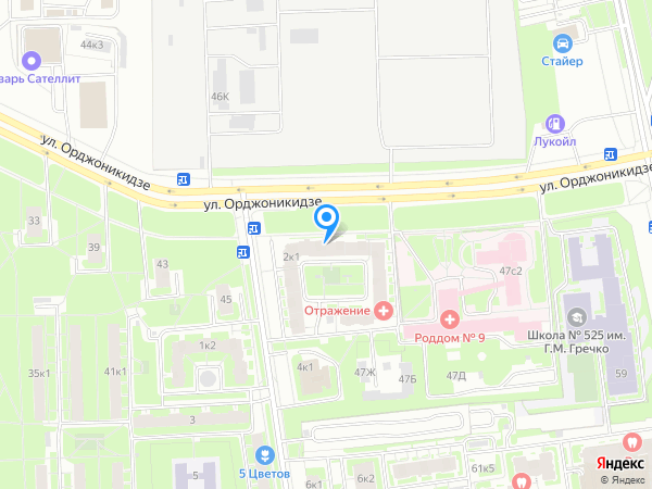 Антарес Северо-Запад на карте