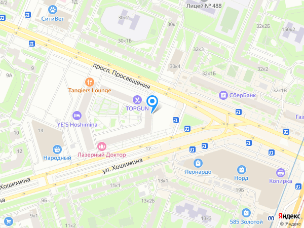 Wellpoint, Клиника лазерной и эстетической медицины на карте
