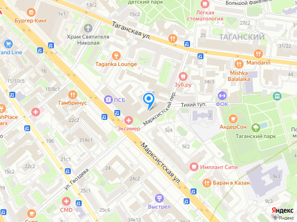 Стоматология №4 на карте