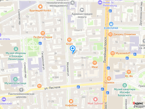 Русский Дом на карте