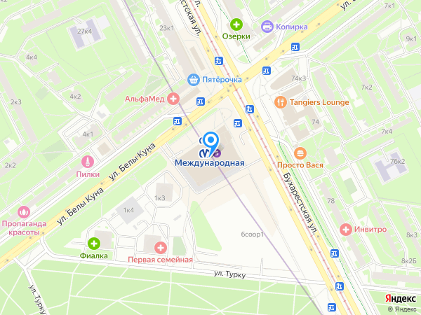 Zoom на карте