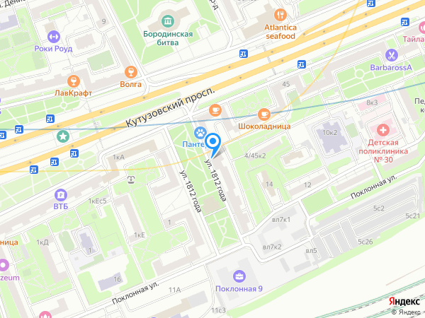 Стоматология DENTAL HI-TECH на карте