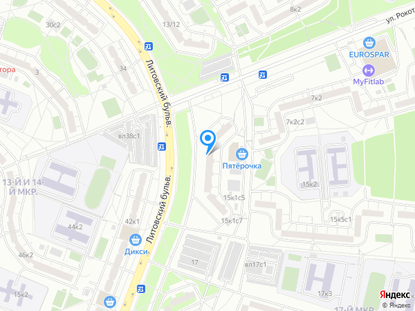 Стоматология ЗДОРОВЬЕ Л на карте