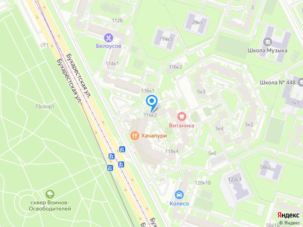 Стоматологическая клиника СТОЛЯРОВОЙ на карте