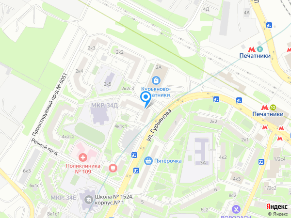 Стоматология ДЕНТАЛЬ БИОМЕД на карте