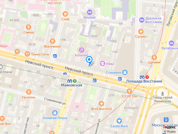 РЕМОНТ СПб на карте